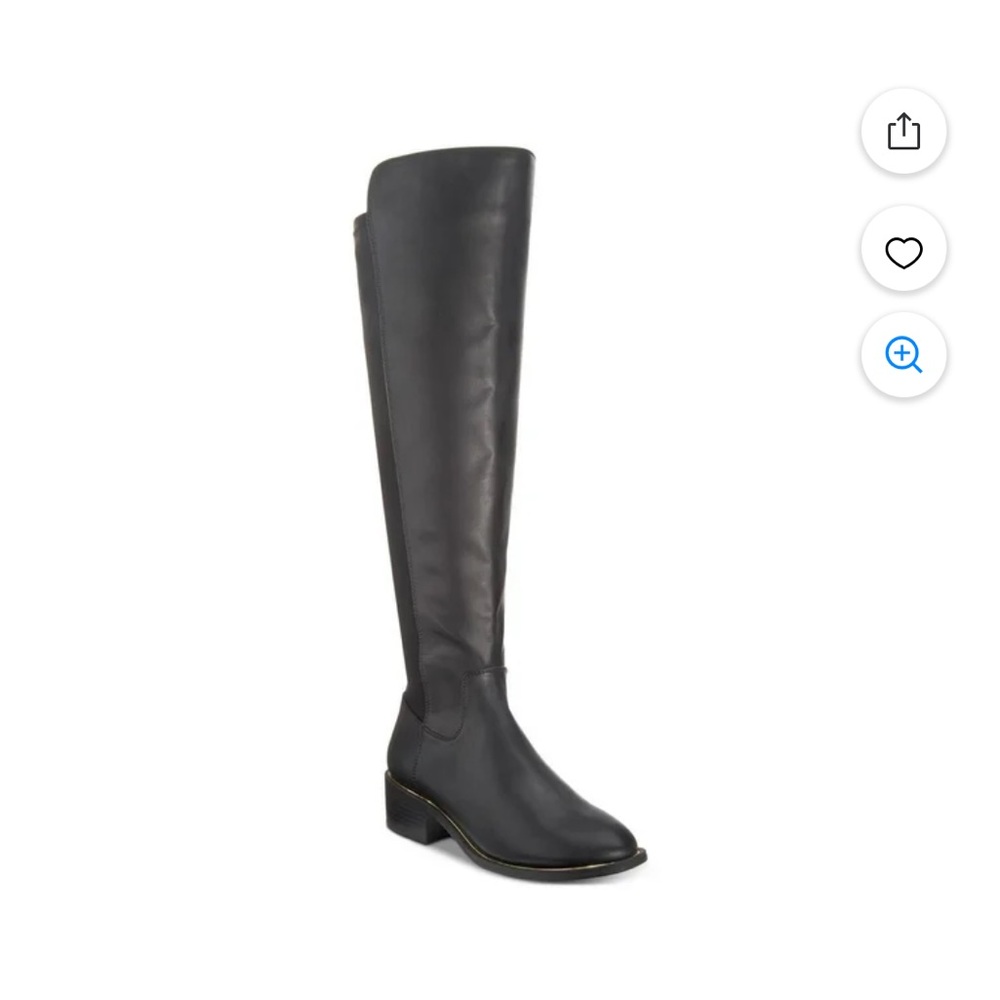 Steve Madden Black Over the Knee Boots